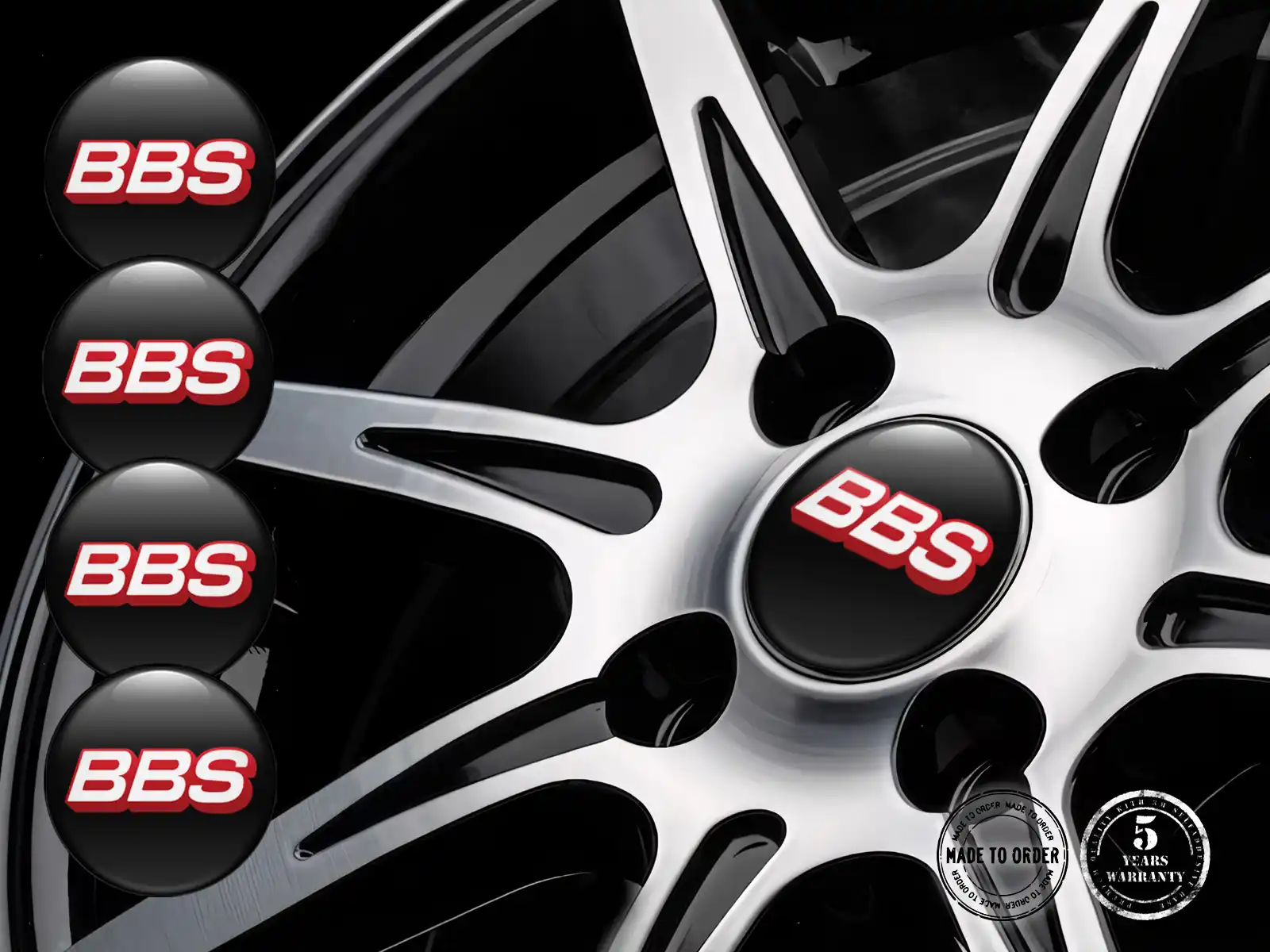 BBS Etichetta Cupola Variante Custom Brand Drift Prism